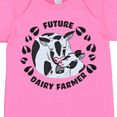 thumbnail image 4 of Inktastic Future Dairy Farmer with Cute Black and White Holstein Cows Boys or Girls Baby Bodysuit, 4 of 5
