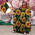 thumbnail image 4 of Black Orange Sunflower Pattern Luggage Cover Fashion Suitcase Cover Baggage Covers Fit 25-28 Inch Luggage (Go Travel), 4 of 5