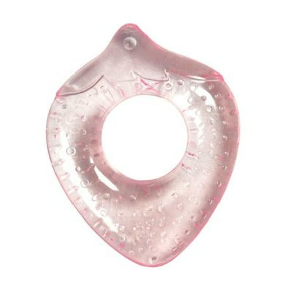 green sprouts Fruit Cooling Teether | Soothes Gums & Promotes Healthy Oral Development | Safer Plastic Filled with sterilized Water, Chill for Extra Relief, Textured Surface to Massage Gums