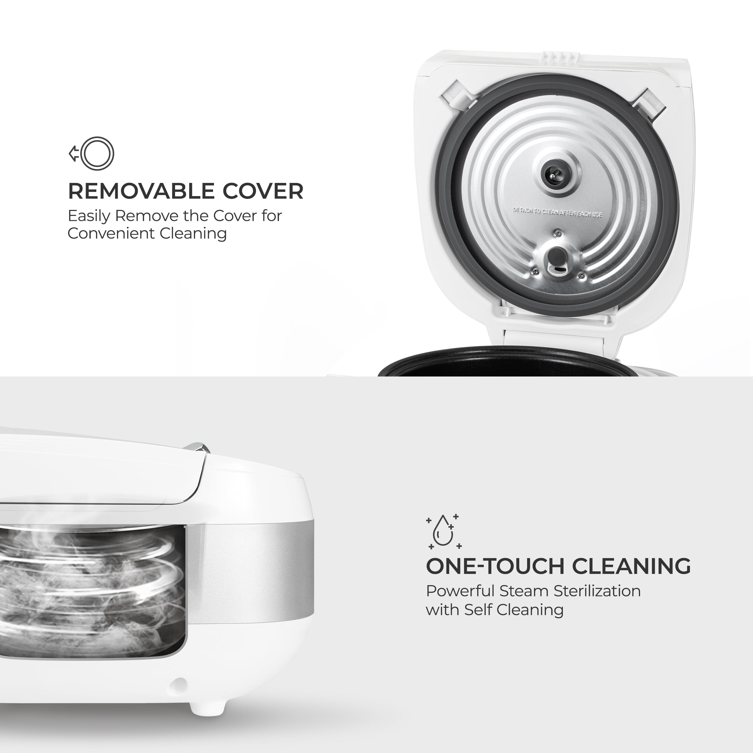 CUCKOO 12-Cup Cooked (6-Cup Uncooked) Micom Rice Cooker & Warmer, Ceramic Coated Inner Pot, Smart Fuzzy Logic, CR-0605F