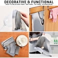 thumbnail image 5 of Coolnut Cute Penguins Kitchen Towels, 18 x 28 Inch Super Soft and Absorbent Dish Cloths for Washing Dishes, 6 PCS Reusable Multi-Purpose Microfiber Hand Towels for Kitchen, 5 of 5