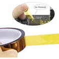 thumbnail image 4 of Rawiri 5 cintas adhesivas de película de poliimida, cinta resistente al calor, cinta Kapton, para impresora 3D, enmascaramiento, aislamiento de placa de circuito (3/6/8/12/25 mm × 33 m), 4 of 5