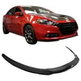 thumbnail image 2 of Ikon Motorsports Front Bumper Lip Spoiler Lower Air Dam Chin Splitter Bodykit Replacement Compatible With 2013-2016 Dodge Dart GTS Style PU Polyurethane Unpainted Black, 2 of 4