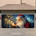 thumbnail image 5 of Holiday Cheer Garage Festive Christmas Banner with Bright Colors Festive Design Perfect for Auto Enthusiasts Home Garages Easy Hanging Durable Material, 5 of 5