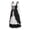 Black&Midi Dress, variant on YOIAVAIOY Halloween Dress for Women Waist Vintage Long Goth Dress for Halloween Cosplay Party Coffee M
