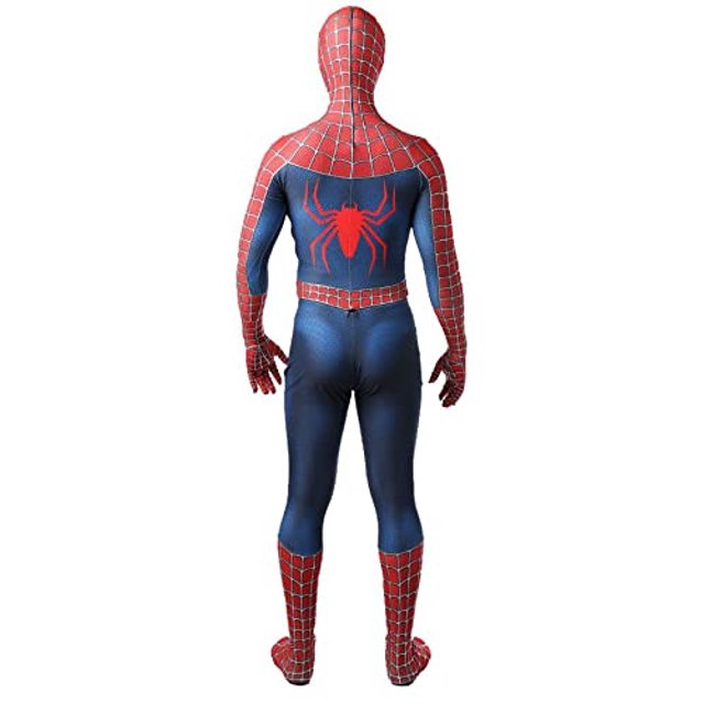 JoyRodgers Superhéroe Body 3D Estilo Spandex Zentai Halloween Cosplay Disfraz V8 Niños M JoyRodgers JoyRodgers