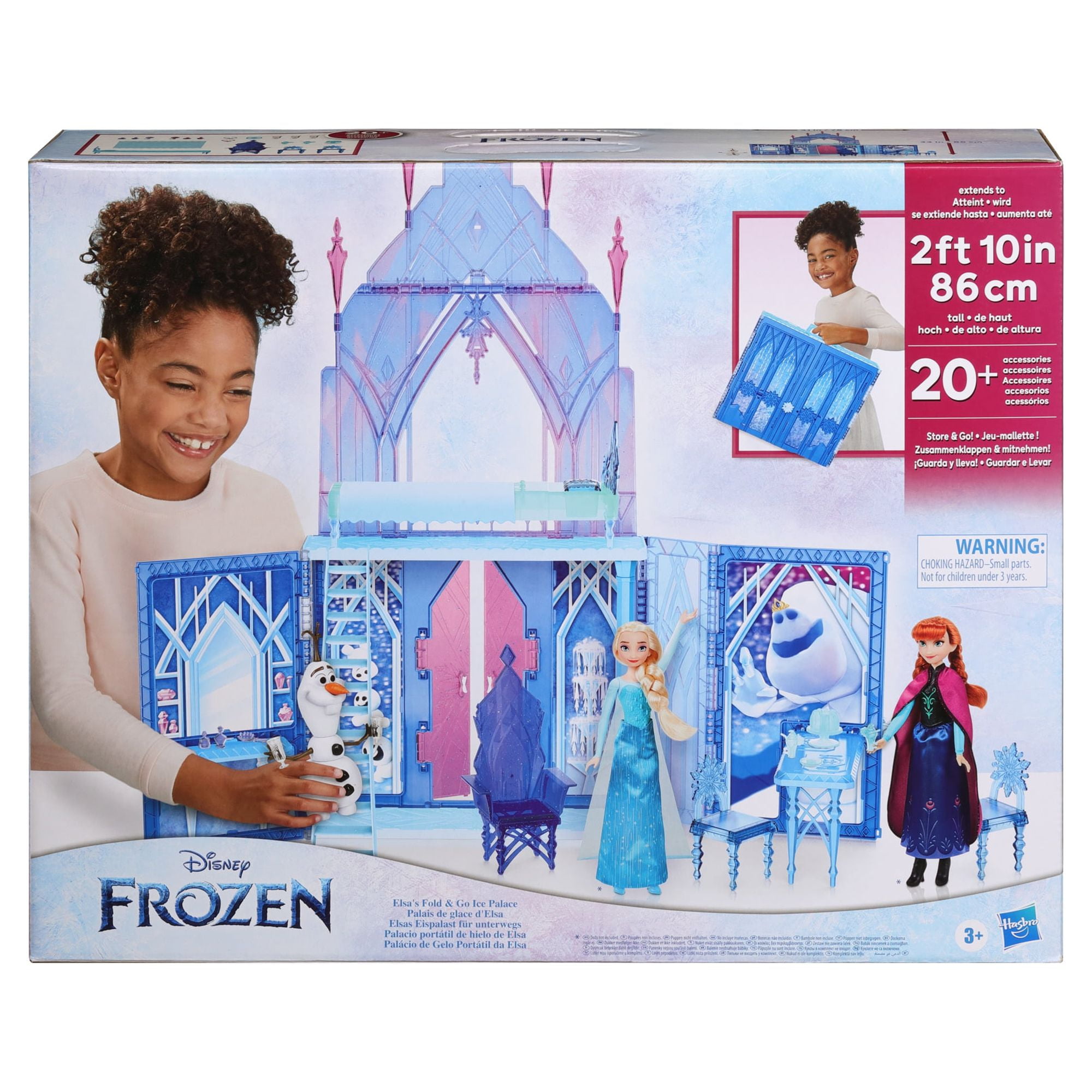Disney Frozen Elsa s Fold and Go Ice Palace Doll Playset