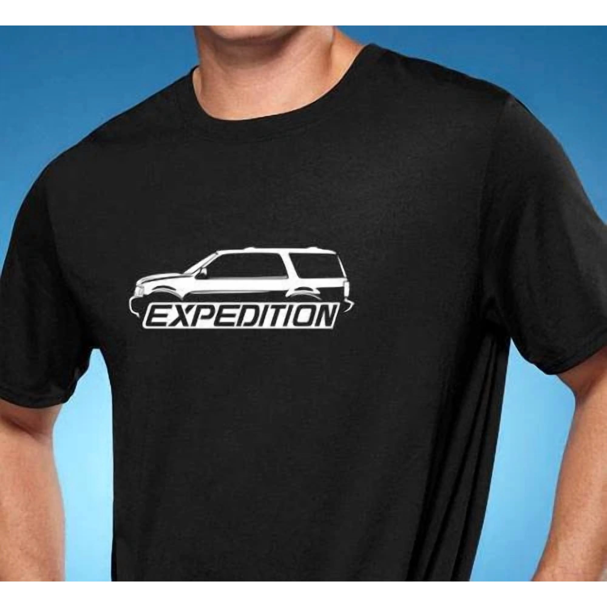 1996-02 Ford Expedition Classic Outline Design Tshirt NEW FREE SHIPPING