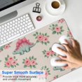 thumbnail image 4 of Long Mouse Pads for Desk,LightColor Cartoon Dinosaurs Flowers Desk Mats on Top Of Desks, Desk Mouse Pad Extra Large with 3mm Non-Slip Base and Stitched Edge for Gaming,Work,Home 31.5"x11.8", 4 of 5