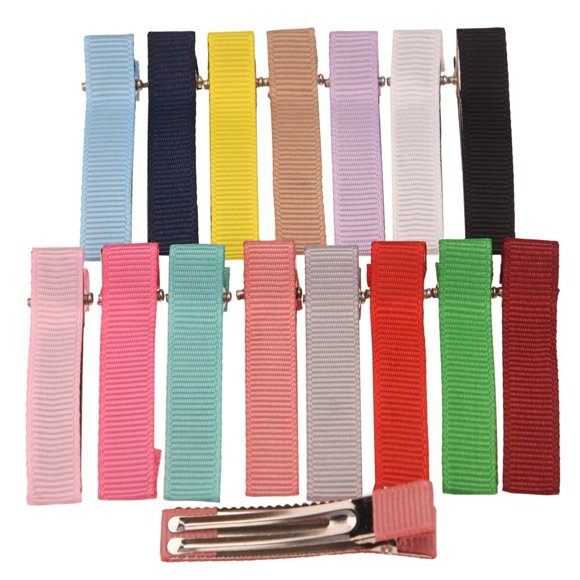 30 Pcs Pince à Cheveux Bande Nervurée 4.5cm Accessoires Chics pour Cheveux Barrette Mode Pince à Cheveux DIY Accessoire pour Cheveux