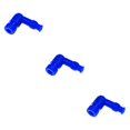 thumbnail image 2 of Destyer Durable Motorbike Accessory Prevention Spark Motorcycle Motorcycle Blue 3Set, 2 of 6