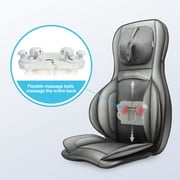 Comfier Neck Back Massager with Heat, Electric Kneading Massage Chair Pad, Air Compression Seat Cushion Massagers
