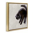 thumbnail image 3 of Stupell Industries Modern Simple Cat Watercolor Gold Floating Frame Canvas Art, 25 x 25, by Melissa Wang, 3 of 8
