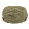 thumbnail image 4 of Minzimin 1Pack Breathable Mesh Flat Cap for Man/Woman Adjustable Newsboy Cap Cabbie Hat, 4 of 7