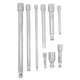 thumbnail image 3 of wobble extension bar set 1/4 3/8 1/2 drive 9 piece storage tray, 3 of 5