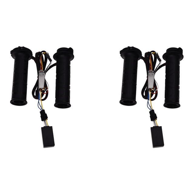 2X Poignées Chauffantes Réglables pour Moto/moto Guidon Mains Chaudes/chaudes