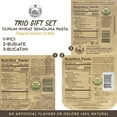 thumbnail image 2 of Morelli Busiate, Pici, and Bucatini Organic Pasta Variety Pack - Imported Italian Pasta Sampler - Specialty Assortment Includes Three-17.6 oz Packages of Gourmet Pasta from Italy, 2 of 7