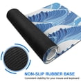 thumbnail image 3 of Elegant Desk Accessories: Extra Large Topographic Pattern Mouse Pad, Non-Slip Rubber Base - Enhances Comfort and Style of Workspace, 3 of 7