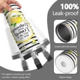 thumbnail image 2 of 30 Oz Tumbler Striped Lemon Tumbler with Lid and Straw, Birthday Gift Cup for Friend Women Men Coffee Travel Mug Thanksgiving Day Halloween Christmas Gift Water Bottle, 2 of 7