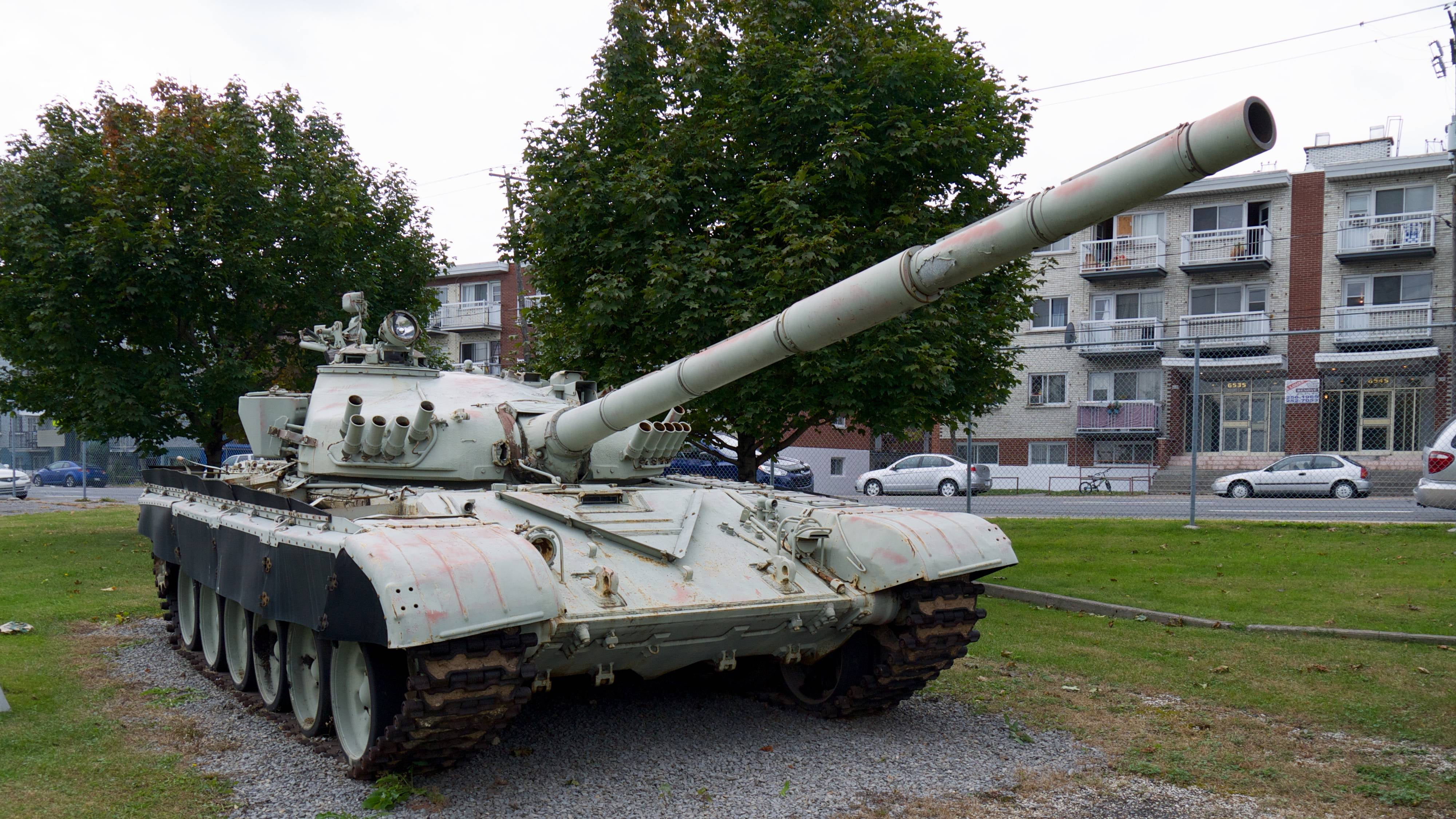 Laminated Poster T 72 Tank At Canadian Forces Logistics