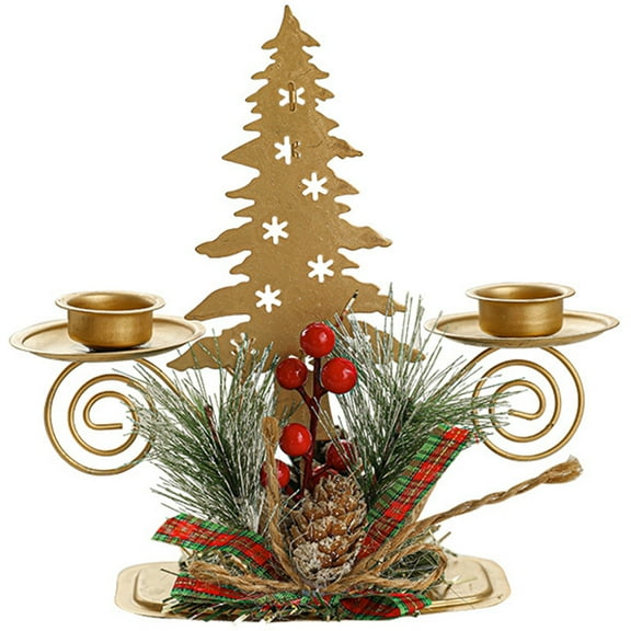 Gymnture Christmas Tealight Holder Candlestick Decoration Craft