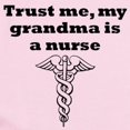thumbnail image 2 of CafePress - My Grandma Is A Nurse Body Suit - Baby Light Bodysuit, Size Newborn - 24 Months, 2 of 4