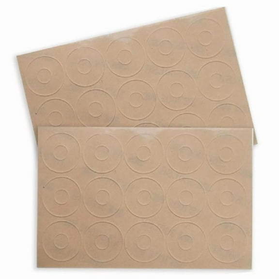 60pcs Ruler Grips Nonslip Grips Easy to Use Clear Adhesive True Grip