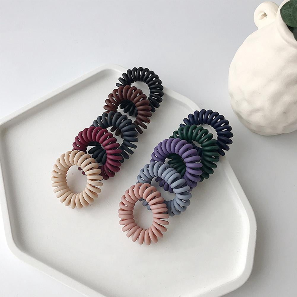 Women Girl Small Elastic Rubber Hair Band Rope Tie Hair Ponytail Holder