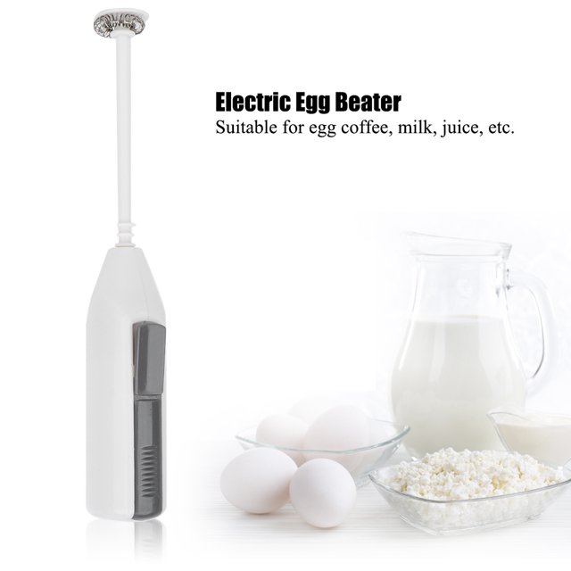 Batidor de huevos, batidora eléctrica de mano F-012 para café, café con leche, batidora de bebidas de calidad profesional