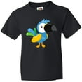 thumbnail image 3 of Inktastic Tropical Parrot, Colorful Parrot, Tropical Bird Youth T-Shirt, 3 of 5