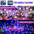 thumbnail image 3 of 1500W Fog Bubble Machine with 16 RGB LED Lights, 3 in 1 Smoke & Bubble Maker with 2 Fans, DMX & Remote Control, Fog, Bubble & Fog Bubble Modes for Halloween, Christmas, Birthday, Stage,Outdoor Partie, 3 of 9
