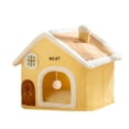 thumbnail image 2 of Casa para Gatos con Función de Autorregulación Térmica Y Cojín Suave Desmontable Diseño de Cueva para Jugar Refugio para Gatos Y Mascotas Pequeñas Ade M para mascota de 4 kg, 2 of 8
