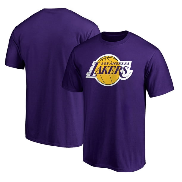 Men's Fanatics Branded Purple Los Angeles Lakers Primary Team Logo T-Shirt  - Walmart.com