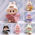 thumbnail image 4 of Handmade Crochet Clothes for Labubu – 3-Piece Outfit Compatible with Labubu Dolls – Include Sweater, Hat and Bag, 4 of 5