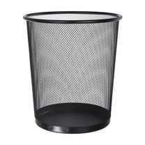 Waste Basket Metal Wire Mesh Bin Small Trash Cans for Home or Office, Mesh Round Trash Cans - Desk Trash Can - Lightweight, Sturdy for Under Desk, Kitchen, Bedroom, Den, Dorm Room, or Recycling Can
