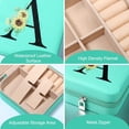 thumbnail image 4 of Travel Jewelry Box for Girls Women, Personalized Jewelry Boxes for Women Girls Jewelry Box | Small Jewelry Box | Jewelry Organizer Box | Travel Jewelry Organizer | You are My Sunshine, 4 of 14