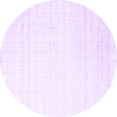 thumbnail image 1 of Ahgly Company Indoor Round Solid Purple Modern Area Rugs, 8' Round, 1 of 4