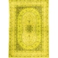 thumbnail image 1 of Ahgly Company Indoor Rectangle Persian Yellow Traditional Area Rugs, 8' x 12', 1 of 4