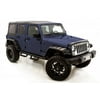 Lund RX606S-B Rivet Style Fender Flare Set Fits 07-18 Wrangler (JK) Fits select: 2015 ,2017 JEEP WRANGLER UNLIMITED