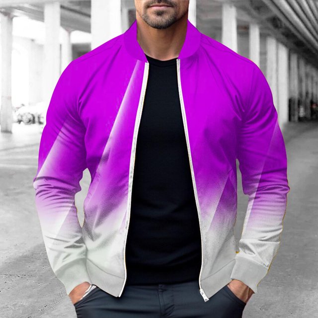 LOVZFMLL Jackets for Men Pullover Sweater Stand Collar Elastic Solid Color Half Sweater For Men Stand-up Collar Sweater