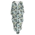 thumbnail image 6 of XYZCANDO Fish Camo Kaftan Dresses for Women Plus Size Bathing Suit Cover up Caftan Maxi Beach Dresses Flowy Swim Cover Up Plus Size Beachwear Vacation Outfits Resort Wear, 6 of 7