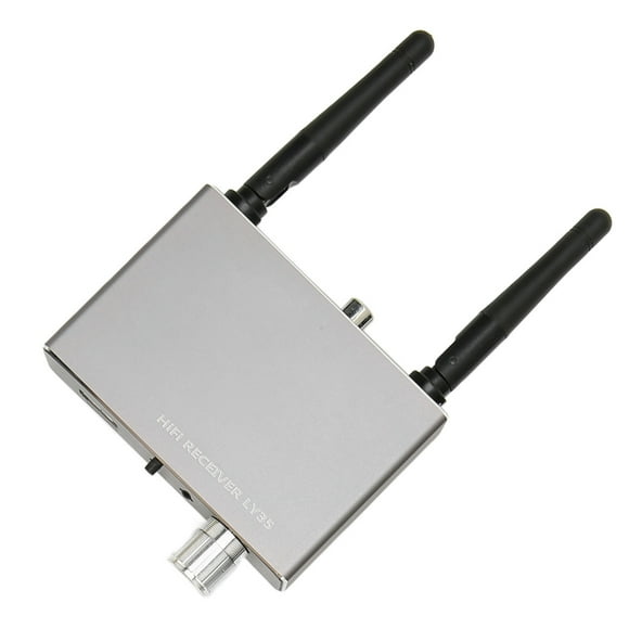 Sound Digital Un convertidor analógico, transmisor de receptores de sonido de aluminio USB coaxial para amplificadores para teléfonos celulares