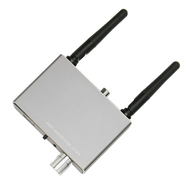 Sound Digital Un convertidor analógico, transmisor de receptores de sonido de aluminio USB coaxial para amplificadores para teléfonos celulares