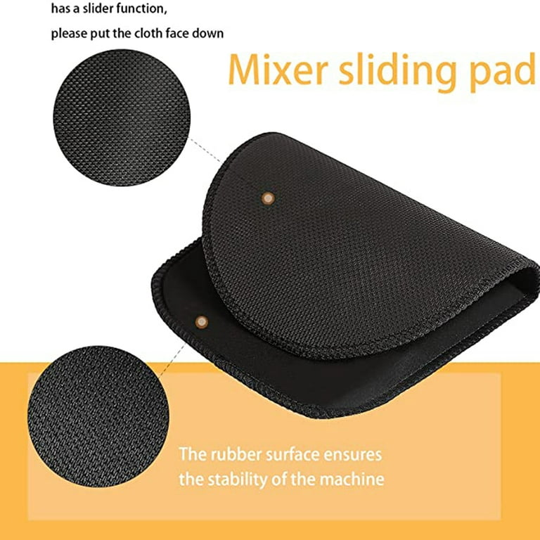 2 Pack Mixer Mover Sliding Mats with Two Cord Organizers, Kitchen