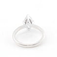 thumbnail image 3 of solitaire jewels 2CT Compass Settiing Marquise Moissanite Solitaire Engagement Ring For Women, 14K White Gold, 3 of 5