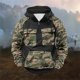 thumbnail image 1 of Ceisia Men's Warm Casual Plaid Button Down Lapel Long Sleeve Shirt Jacket Classic Fashion Daily Outerwear Tops Gift, 1 of 3