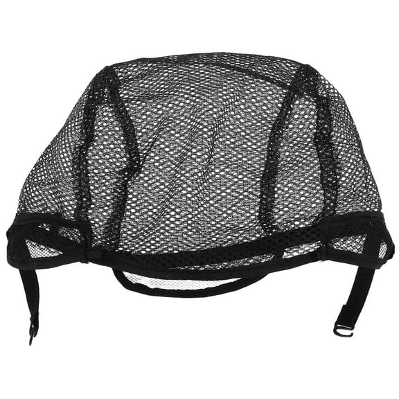 YUNLIGHTS 2Pcs Strong Black Mesh Wig Hair Nets for Comfortable Wig Wearing