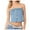 BU2, variant on Public Women Denim Tube Tops Strapless Button down Crop Summer Jean Tops Trendy Back Pleaded Summer Bandeau Shirt Beach Vacation Clothes BU1 M