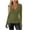 #0214-Army Green, variant on Women's Classic V Neck Long Sleeve Top Soft Breathable Fabric Relaxed Fit Everyday Versatile Styling Casual Blouse T Shirt for Daily Wear Office Outings