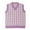 Purple, variant on Sksloeg Women's V Neck Trendy Sweater Vest V Neck Houndstooth Knitwear Top Cute Argyle Preppy Style Knit Vest Sweater for Women Sleeveless Tank Top,Beige S
